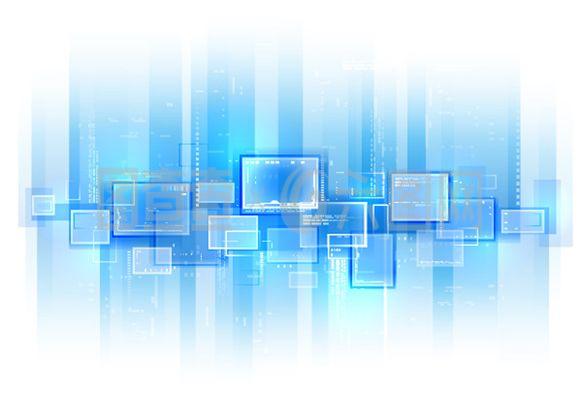 未來(lái)科技元素背景